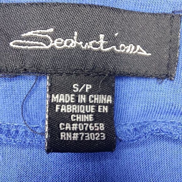 Woman's High-Low Blue Skirt sz Small - Picture 8 of 10